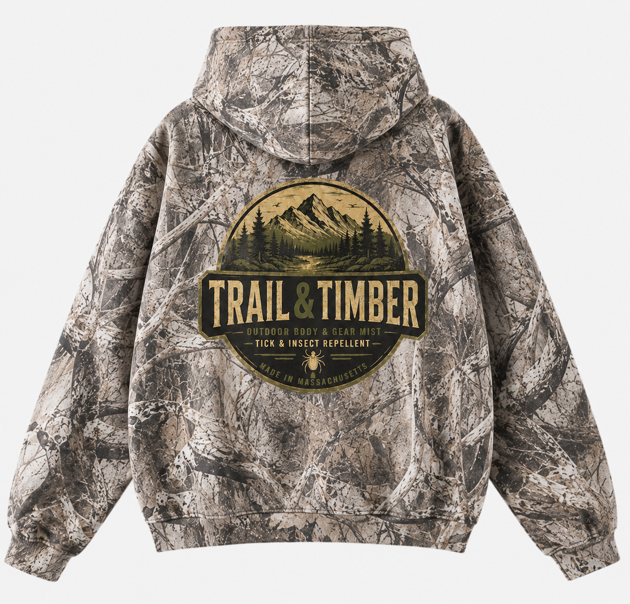 Trail & Timber Camo Hoodie