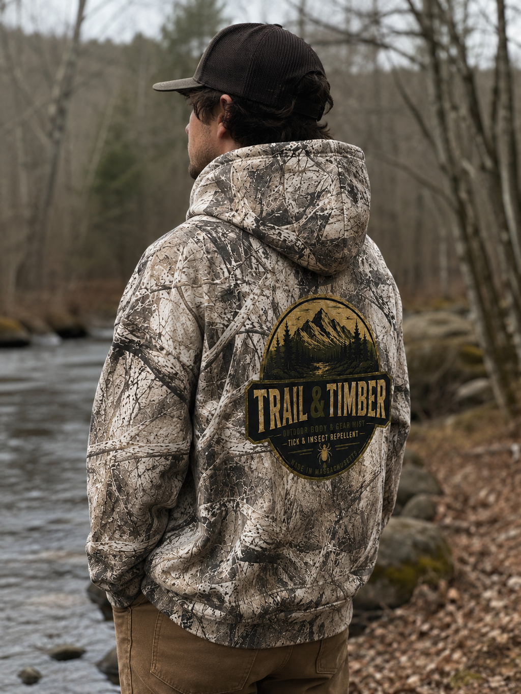 Trail & Timber Camo Hoodie
