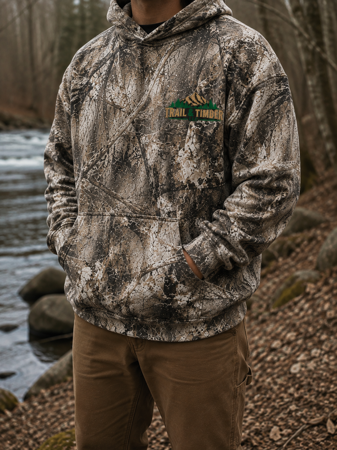 Trail & Timber Camo Hoodie